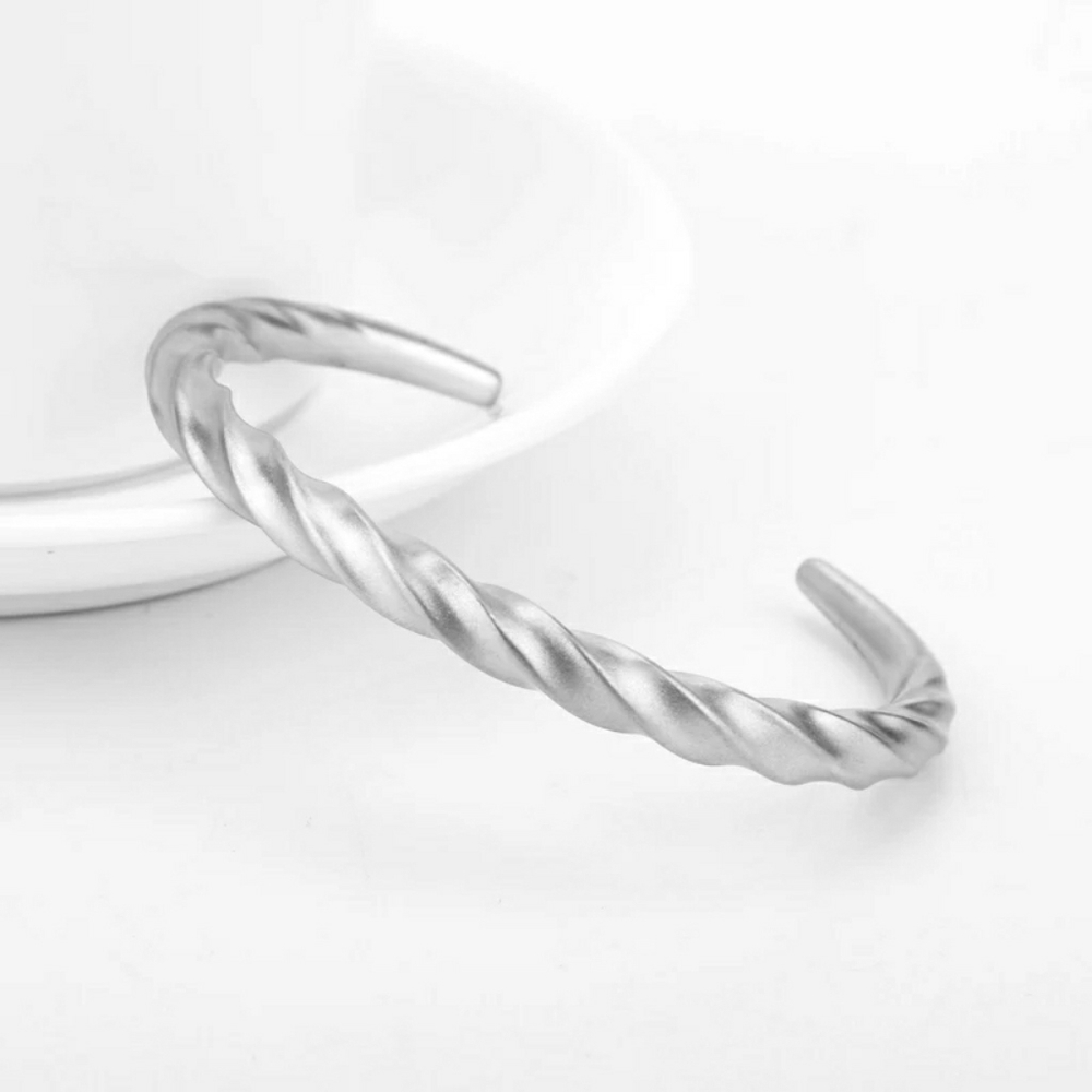 Viking REPLICA Twisted Stainless Steel Bracelet